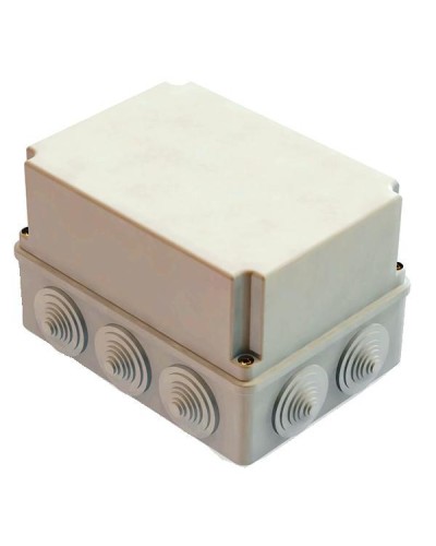 Коробка ОП 190х140х120мм, крышка, IP44, 10 гермовводов (SQ1401-1245). Распаячная коробка. TDM ЕLECTRIC в Новомосковске