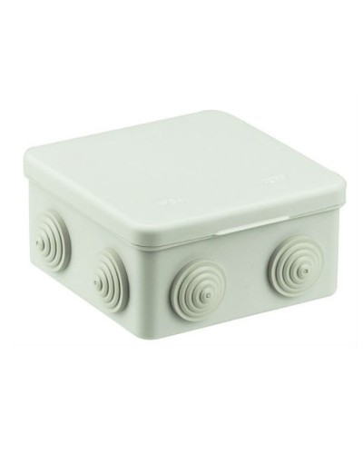 Коробка ОП 80х80х50мм, крышка, IP54, 7вх. (SQ1401-0112). Распаячная коробка. TDM ЕLECTRIC в Новомосковске