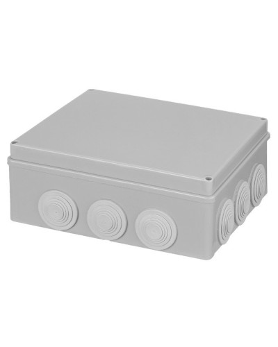 Распаячная коробка ОП 240х190х90мм, крышка, IP55, 12 гермовводов TDM (SQ1401-1143). Распаячная коробка ОП. TDM ЕLECTRIC в Новомосковске