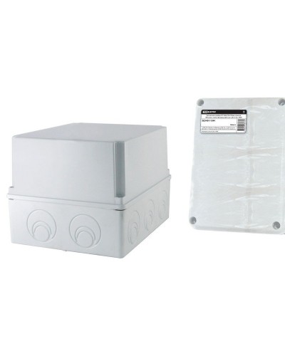 Коробка ОП 240х195х165мм, крышка, IP44, кабельные вводы d28-3шт, d37-2шт (SQ1401-1273). Распаячная коробка. TDM ЕLECTRIC в Новомосковске
