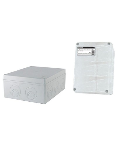 Коробка ОП 240х195х90мм, крышка, IP55, кабельные вводы d28-3шт, d37-2шт (SQ1401-1272). Распаячная коробка. TDM ЕLECTRIC в Новомосковске