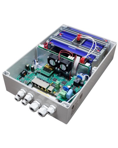 Tfortis PSW-1G4F UPS. Коммутатор с питанием по PoE. TFortis в Новомосковске