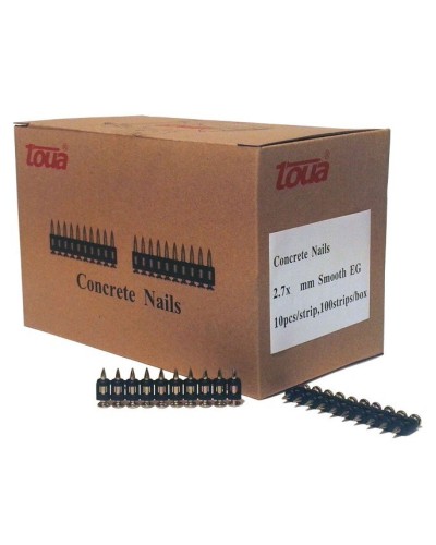 Гвоздь 2.7x25 smooth EG (1000 шт./уп.) (2725smoothEG). Гвозди универсальные. Toua в Новомосковске