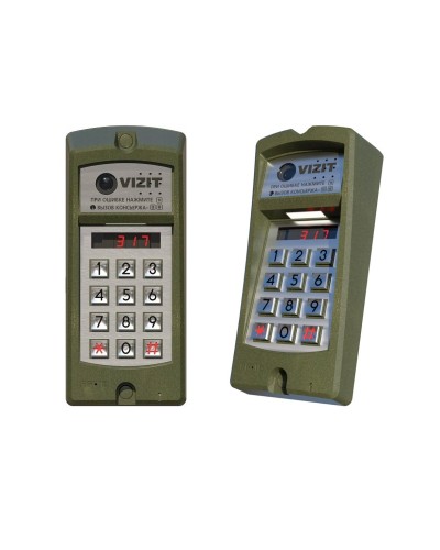 БВД-317FCBW. Блок вызова домофона. VIZIT в Новомосковске