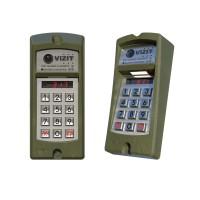БВД-317RCBW. Блок вызова домофона. VIZIT