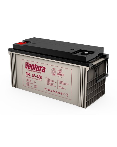Ventura GPL 12-120. Аккумулятор герметичный свинцово-кислотный. Ventura в Новомосковске