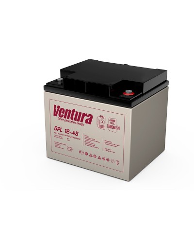 Ventura GPL 12-45. Аккумулятор герметичный свинцово-кислотный. Ventura в Новомосковске