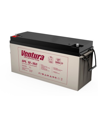 Ventura GPL 12-150. Аккумулятор герметичный свинцово-кислотный. Ventura в Новомосковске