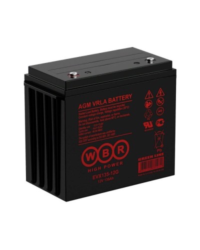 WBR EVX135-12G. Аккумулятор герметичный свинцово-кислотный. WBR в Новомосковске