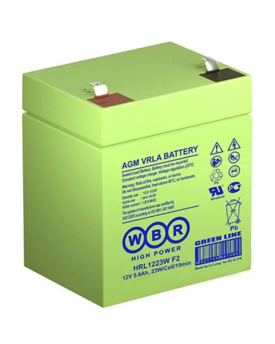 WBR HRL1223W F2. Аккумулятор герметичный свинцово-кислотный. WBR в Новомосковске