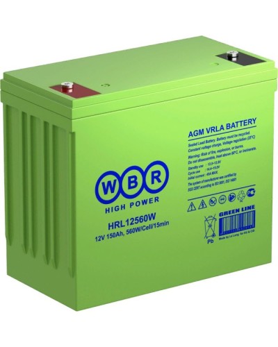 WBR HRL12560W. Аккумулятор герметичный свинцово-кислотный. WBR в Новомосковске