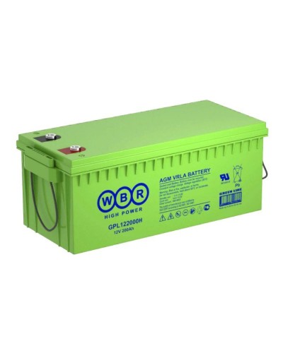 WBR GPL122000H. Аккумулятор герметичный свинцово-кислотный. WBR в Новомосковске