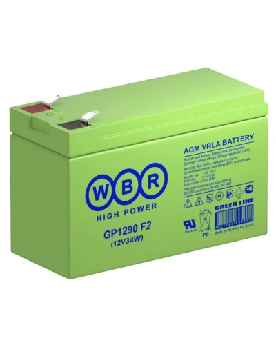 WBR GP1290 F2. Аккумулятор герметичный свинцово-кислотный. WBR в Новомосковске