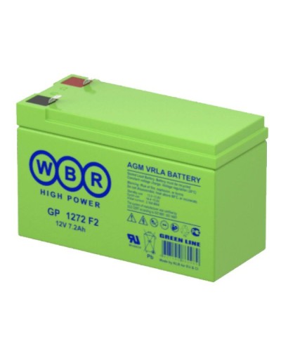 WBR GP1272 F2 (12V28W). Аккумулятор герметичный свинцово-кислотный. WBR в Новомосковске