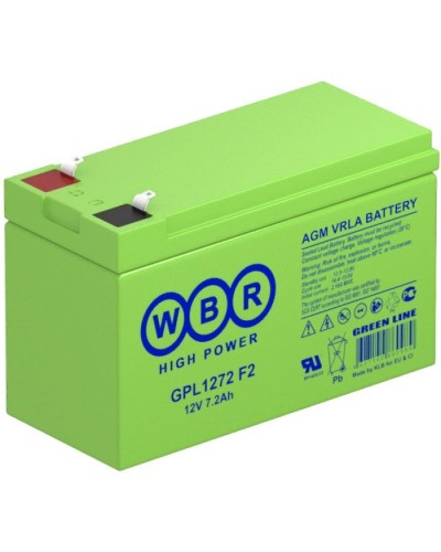WBR GPL1272 F2. Аккумулятор герметичный свинцово-кислотный. WBR в Новомосковске