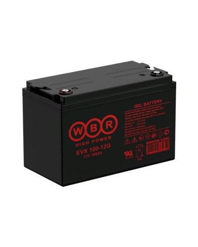 WBR EVX100-12G. Аккумулятор герметичный свинцово-кислотный. WBR в Новомосковске