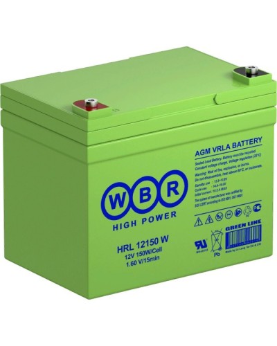 WBR HRL12150W. Аккумулятор герметичный свинцово-кислотный. WBR в Новомосковске