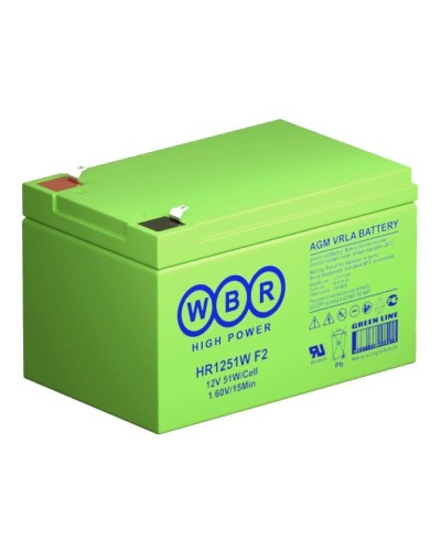 WBR HR1251W F2. Аккумулятор герметичный свинцово-кислотный. WBR в Новомосковске