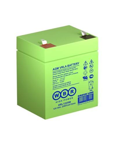 WBR HRL1225W. Аккумулятор герметичный свинцово-кислотный. WBR в Новомосковске