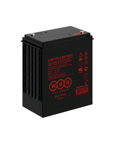 WBR EVX330-6G. Аккумулятор герметичный свинцово-кислотный. WBR в Новомосковске
