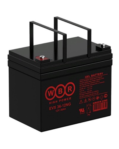 WBR EVX36-12G. Аккумулятор герметичный свинцово-кислотный. WBR в Новомосковске