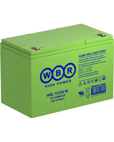 WBR HRL12330W. Аккумулятор герметичный свинцово-кислотный. WBR в Новомосковске