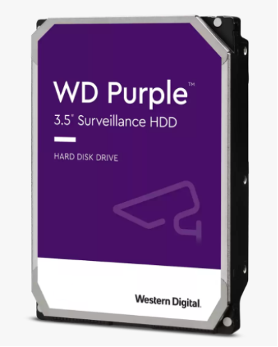 HDD 6000 GB (6 TB) SATA-III Purple (WD63PURZ). Жесткий диск (HDD) для видеонаблюдения. Western Digital в Новомосковске