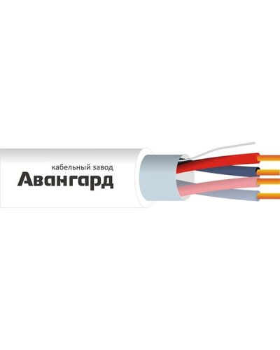 КПСВЭВнг(А)-LSLTx 2х2х1,0 (Авангард). Кабель экранированный для систем пожарной и охранной сигнализации с пониженным дымо и газовыделением низкотоксичный. Авангард в Новомосковске