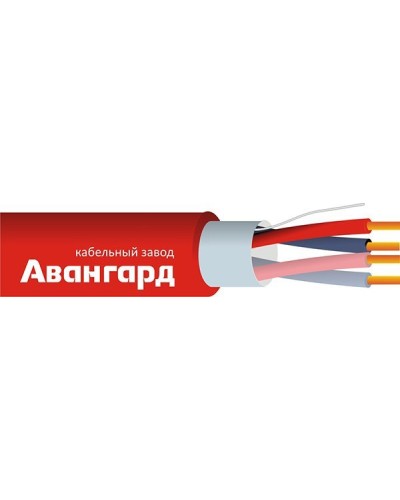 КПСВЭВнг(А)-LS 2х2х0,5 (Авангард). Кабель экранированный для систем пожарной и охранной сигнализации с пониженным дымо и газовыделением. Авангард в Новомосковске