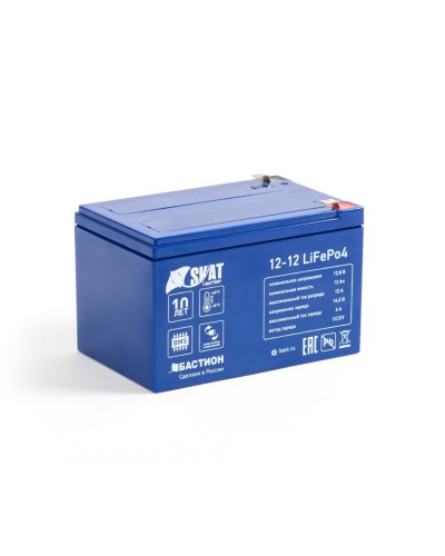 Skat i-Battery 12-12 LiFePo4 (646). Li-Ion аккумулятор. Бастион в Новомосковске