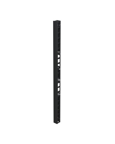 Организатор вертикальный с крышкой 47U, 90мм, для IT-CQE черный (R5VRPC4790B). Организатор вертикальный с крышкой. ДКС в Новомосковске