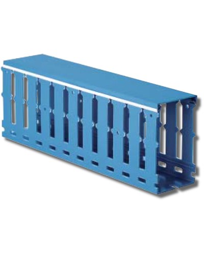 Короб перфорированный, синий RL12 25x80 (01137RL): Короб перфорированный в Новомосковске