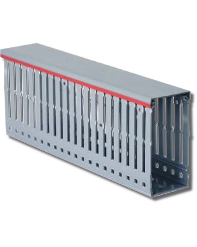 Короб перфорированный, серый RL6 40x60 (01107RL). Короб перфорированный. ДКС в Новомосковске