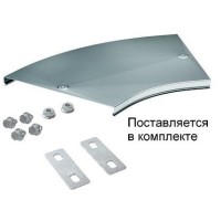 Крышка на угол CPO 45 горизонтальный 45° осн.200 (38024K). Крышка на угол горизонтальный в комплекте с метизами и пластинами PTCE. ДКС
