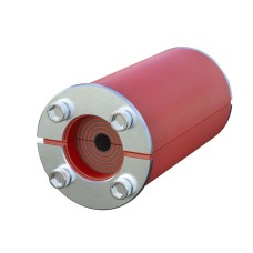 Проходка круглая, нержавеющая, D68х70 мм для кабелей D28-48 мм (DXF3115): Проходка круглая, нержавеющая