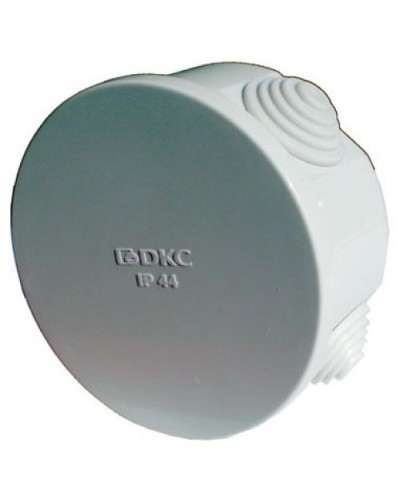 Коробка ответвительная с кабельными вводами IP44, 80х40 (53600). Коробка ответвительная. ДКС в Новомосковске