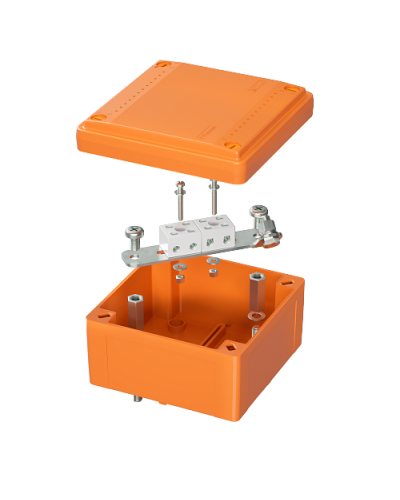 Коробка FS 100х100х50 4P (FSB10404): Коробка ответвительная огнестойкая из термопласта в Новомосковске