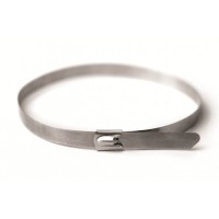 Хомут из нержавеющей стали AISI 316 4,6х150 (50 шт) (27603): Хомут из нержавеющей стали