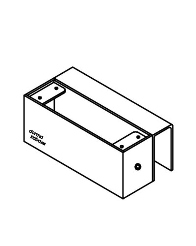 DBA-101 Glass Comfort. Комплект монтажный для цельностеклянной створки, для совместной работы с замком DB100.. dormakaba в Новомосковске