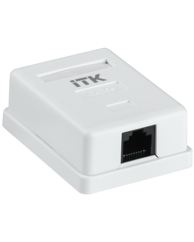 CS2-1C5EF-12-G. Настенная розетка RJ45. GENERICA в Новомосковске
