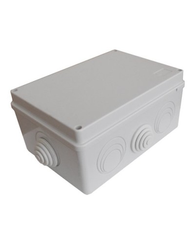 Коробка JBS210 210х150х100, 8 вых., IP55, серая (44016). Коробка монтажная. Экопласт в Новомосковске