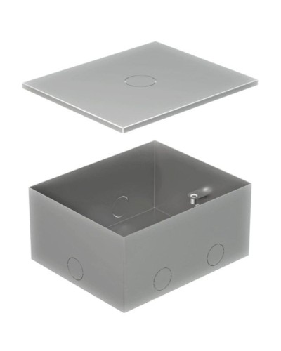Коробка металлическая с крышкой для заливки в пол BOX/4 (70141): Коробка металлическая с крышкой для заливки в пол 159,6х133,6х75 мм, для люков 70040 в Новомосковске