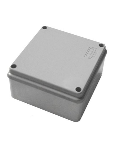 Коробка JBS100 100х100х55, 3P (0,15...2,5мм²) серая (42007HF-GR). Коробка монтажная, огнестойкая, без галогена. Экопласт в Новомосковске