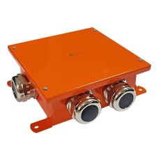 Коробка SMB165 металлическая 164х164х65, 5P (1,5-4 мм²) (56129). Коробка, огнестойкая. Экопласт