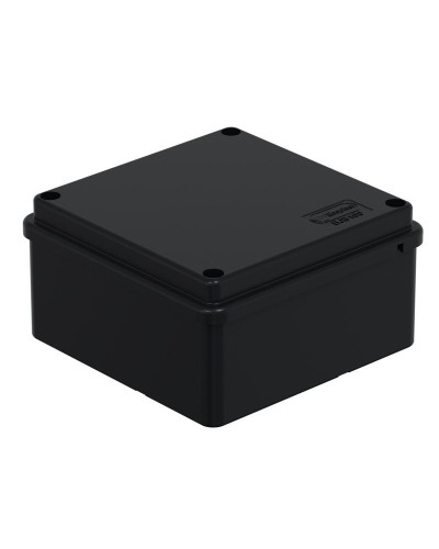 Коробка BJB/JBS100 100х100х55, IP56, черная (44057BL-1). Коробка монтажная. Экопласт в Новомосковске