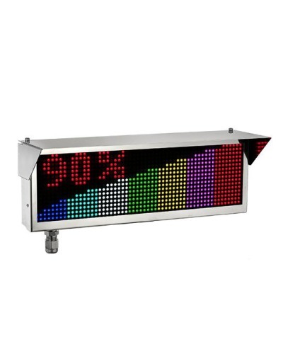 Экран-ИНФО-RGB-С 12-24, КВМ15: Оповещатель охранно-пожарный комбинированный свето-звуковой динамический взрывозащищённый (табло) в Новомосковске