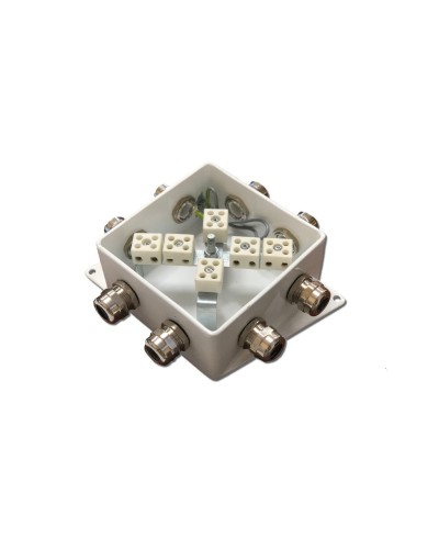 КМ-О (12к*6,0)-IP66-120х120, два ввода: Коробка монтажная огнестойкая в Новомосковске