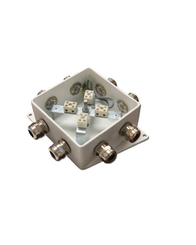 КМ-О (8к)-IP66-120х120, два ввода: Коробка монтажная огнестойкая в Новомосковске