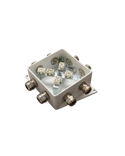 КМ-О (10к)-IP66-120х120, три ввода: Коробка монтажная огнестойкая в Новомосковске