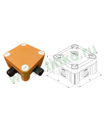 КМ-О-1010(П)(8к)-IP66(П6-12): Коробка монтажная огнестойкая в Новомосковске